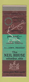 Matchbook Cover - Neil House Columbus OH