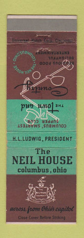 Matchbook Cover - Neil House Columbus OH