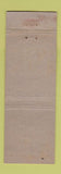 Matchbook Cover - Brass Rail Youngstown OH WEAR