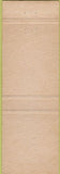 Matchbook Cover - Hotel James Wilson Carlisle PA