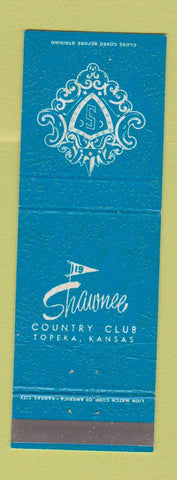 Matchbook Cover - Shawnee Country Club Topeka KS