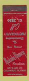Matchbook Cover - Malcom Mooney Studios Photography Columbus OH