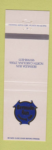 Matchbook Cover - Bermuda Run Country Club NC