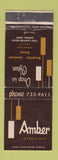 Matchbook Cover - Amber Restaurant Akron OH WEAR
