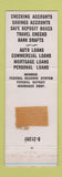 Matchbook Cover - State Bank of Defiance OH 1952 WEAR