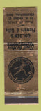 Matchbook Cover - Golden's Flowers Gifts Columbiana OH FTD WORN