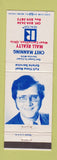 Matchbook Cover - Chet Manning Real Estate West Carrollton OH