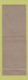 Matchbook Cover - The Roxy Lima OH WEAR