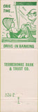 Matchbook Cover - Terrebonne Bank Trust Houma LA