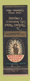 Matchbook Cover - Midland Mutual Life Insurance Columbus OH