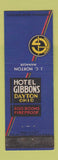 Matchbook Cover - Hotel Gibbons Dayton OH WEAR
