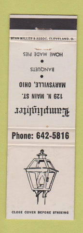 Matchbook Cover - Lamplighter Marysville OH