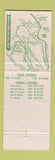 Matchbook Cover - Radnor Valley Country Club Ithan PA