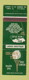 Matchbook Cover - Golden Tee Golf Center Cincinnati OH