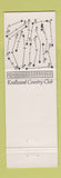 Matchbook Cover - Knollwood Golf West Bloomfield MI
