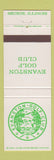 Matchbook Cover - Evanston Golf Club Skokie IL