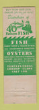Matchbook Cover - Dick Fish Market Columbus OH WORN