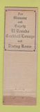 Matchbook Cover - Commodore Perry Hotel Toledo OH WEAR