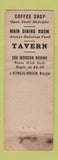 Matchbook Cover - Mansfield Leland Hotel Mansfield OH deco WEAR