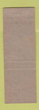 Matchbook Cover - Bolz Weir Insurance Warren OH