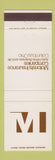 Matchbook Cover - Motorists Insurance Companies Columbus OH