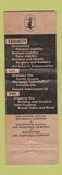 Matchbook Cover - Nationwide Insurance William Berger Cincinnati OH