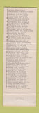 Matchbook Cover - Downtowner Motor Inns Cleveland OH