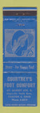 Matchbook Cover - Courtney's Foot Comford shoes Canton OH WEAR
