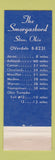 Matchbook Cover - Smorgasbord Stow OH WEAR
