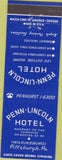 Matchbook Cover - Penn Lincoln Hotel Pittsburgh PA