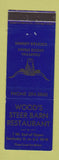 Matchbook Cover - Wood's Steer Barn Restaurant Sandusky OH
