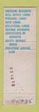 Matchbook Cover - First Wellington Bank Wellington OH WORN