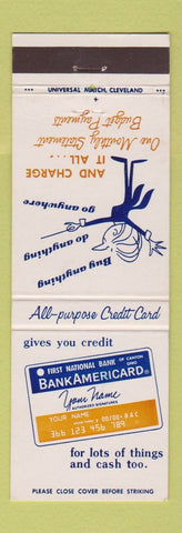 Matchbook Cover - First National Bank Canton OH