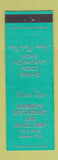 Matchbook Cover - Harmon's Restaurant Delphos OH