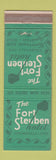 Matchbook Cover - Fort Steuben Hotel Steubenville OH