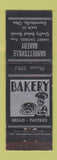 Matchbook Cover - Garrettsville Bakery OH MERCHANTS WEAR