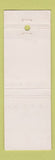 Matchbook Cover - Miller's Dining Room Lakewood OH WEAR