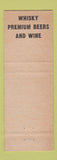 Matchbook Cover - Trianon Restaurant Alliance OH