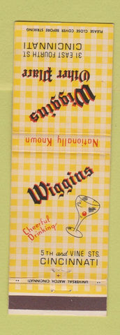 Matchbook Cover - Wiggins Other Place Cincinnati OH restaurant