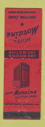 Matchbook Cover - Hotel Moraine Dayton OH