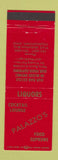 Matchbook Cover - Palazzo's Food Supreme restaurant Youngstown OH