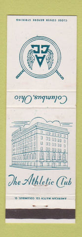 Matchbook Cover - Athletic Club Columbus OH