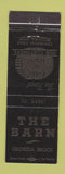 Matchbook Cover - The Barn Georgia Brock Sylvania OH WEAR