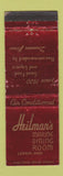 Matchbook Cover - Heilman's Marine Dining Room Lorain OH WORN