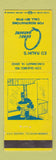 Matchbook Cover - Ed Rauh's Quebec Gardens Cincinnati OH