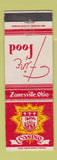 Matchbook Cover - Casino Restaurant Zanesville OH