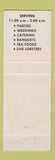 Matchbook Cover - John Schuster's Steak House Masury OH WEAR