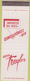 Matchbook Cover - Hotel Traylor Allentown PA