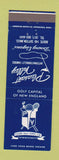 Matchbook Cover - Pleasant Valley Country Club Sutton MA