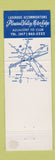 Matchbook Cover - Pleasant Valley Country Club Sutton MA